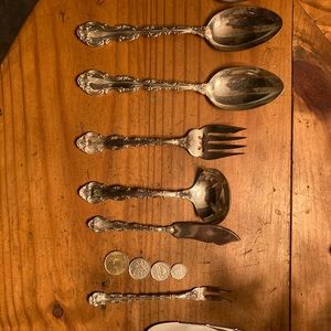 Birks silverware setting